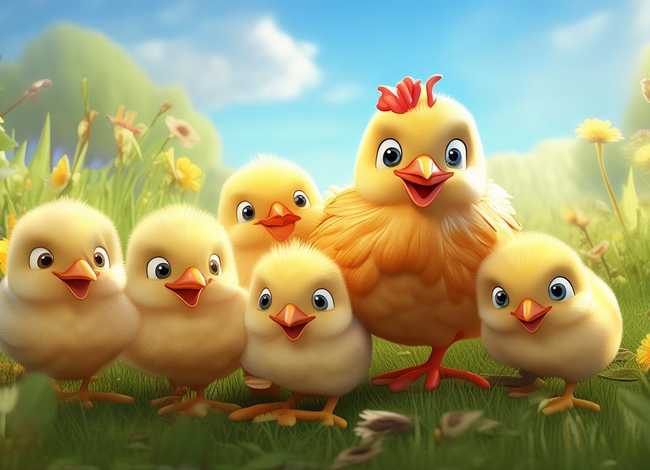 小鸡的故事儿歌，小鸡的故事儿歌视频