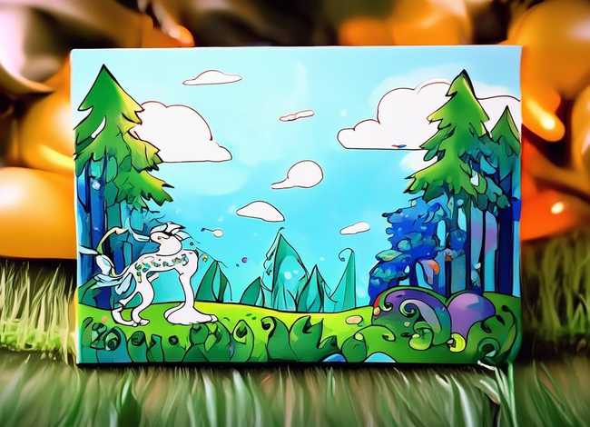 神话故事的绘画作品简单又好看 神话故事的绘画作品简单又好看又漂亮