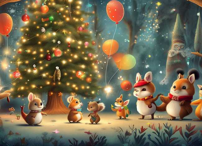 动物过年的童话故事 小动物过新年的故事