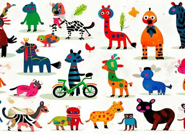 儿童画动物画大全（儿童画画大全 动物）