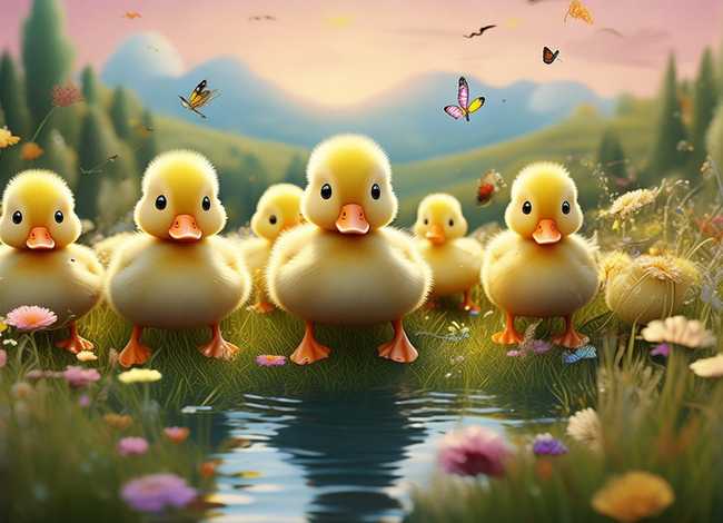 关于小鸭子的儿童故事；关于小鸭子幼儿故事大全