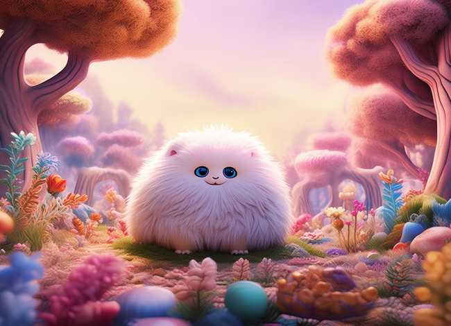 毛毛怪的故事 毛毛的故事绘本