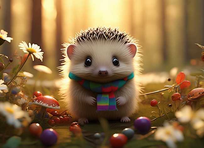 小刺猬小朋友故事、小刺猬小朋友故事内容