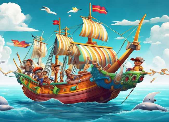 幼儿学习故事海盗船；关于海盗船的幼儿故事