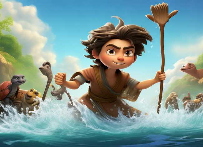 大禹治水的故事儿童版3分钟(大禹治水的故事动画视频) 大禹治水的故事儿童版3分钟(大禹治水的故事动画视频)