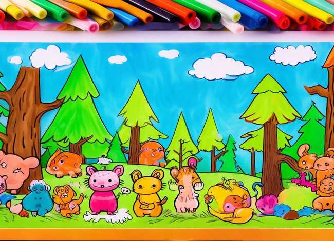 儿童绘本马克笔绘画 儿童绘本马克笔绘画教程