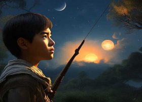 儿童睡前故事后羿射日 睡前故事 后羿射日