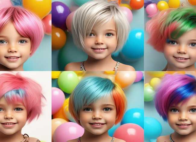 儿童发型女；儿童发型女短发100种