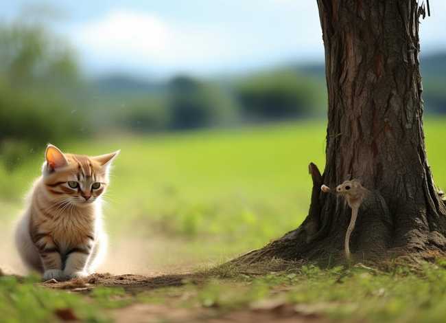 守株待兔儿童成语小故事 - 猫小帅成语故事守株待兔