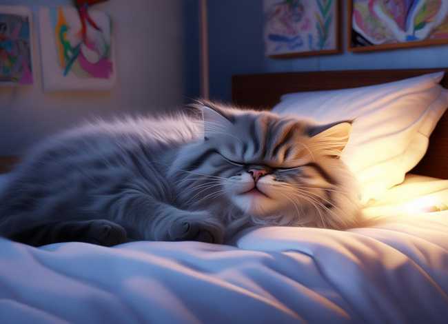 儿童睡前故事猫打呼噜；猫打呼噜的故事