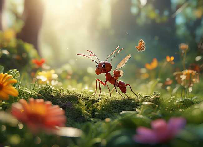 儿童故事小蚂蚁大冒险（小蚂蚁历险的故事）