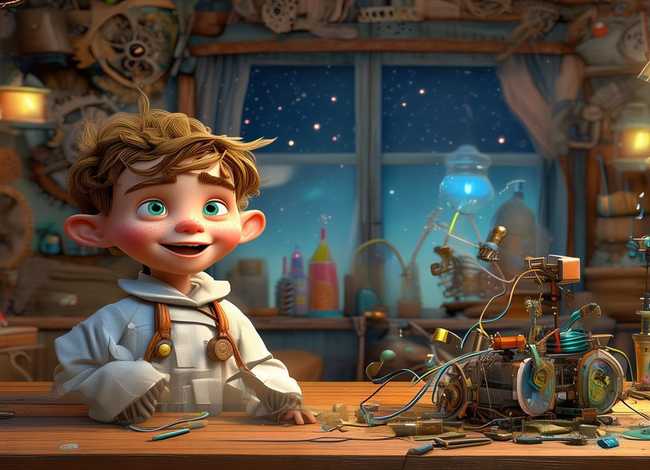 发明创造的儿童故事 - 发明创造的故事的名字