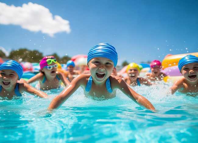 儿童游泳的文案 儿童游泳的文案朋友圈简短句子
