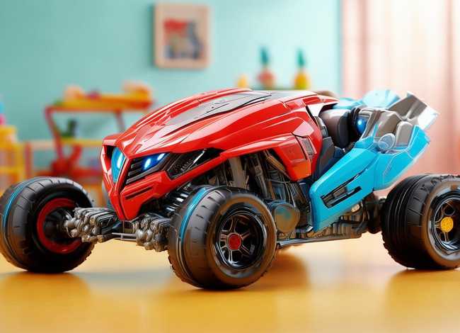 儿童变形金刚车，儿童玩具变形金刚车