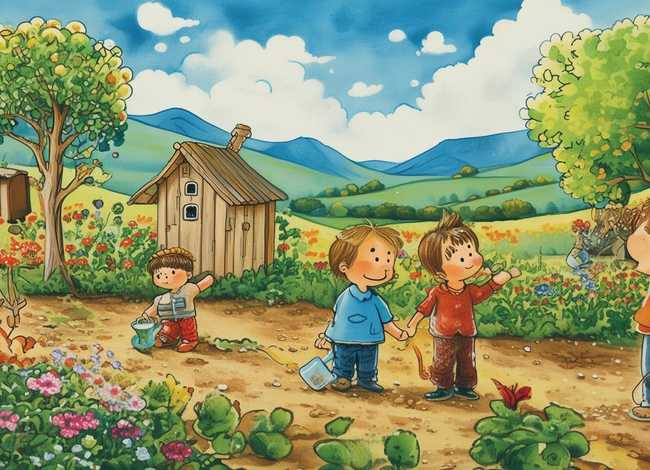 劳动儿童故事 幼儿劳动故事画报 劳动儿童故事 幼儿劳动故事画报