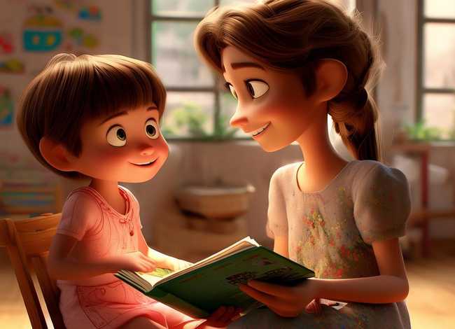 关于老师的幼儿故事（关于老师的幼儿故事50字）