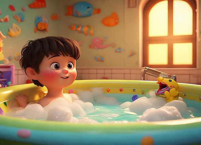 洗澡故事绘本，有关洗澡的绘本故事