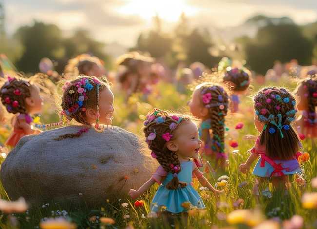 关于麻花辫的儿歌 关于麻花辫的儿歌歌词
