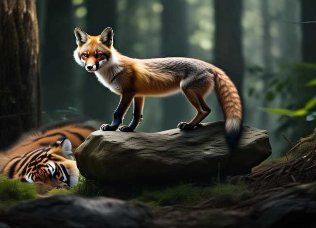 狐假虎威的故事二年级，二年级狐假虎威的故事告诉我们什么道理