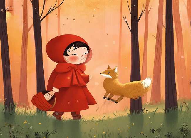 小红帽的幼儿故事 - 小红帽的幼儿故事视频