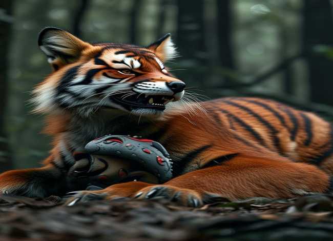 狐假虎威成语故事绘本 - 成语故事 狐假虎威