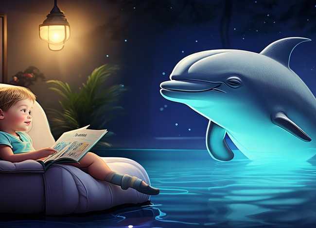 海豚故事睡前儿童书 - 海豚故事睡前故事