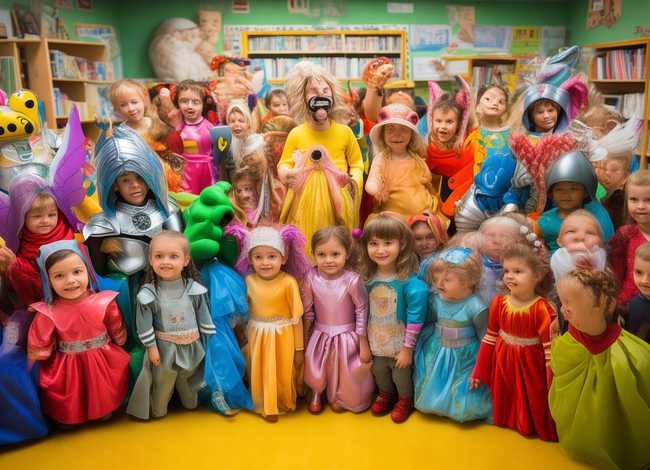 儿童故事服装 - 幼儿园讲故事服装