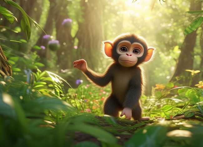 小猴子的幼儿故事（小猴子的幼儿故事视频）