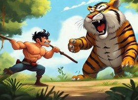 儿童故事武松打虎视频完整版，武松打虎幼儿故事视频