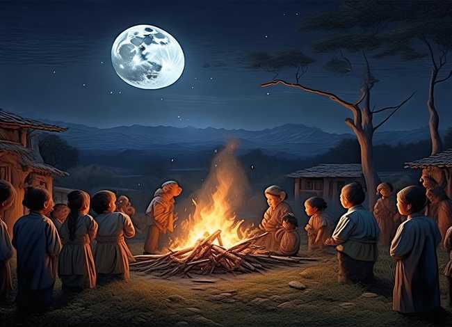 中秋民间故事传说，中秋民间故事传说100字