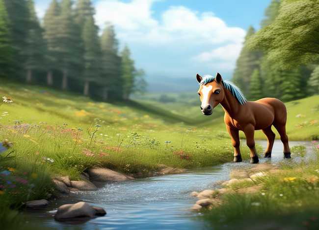 儿童故事小马过河的故事在线听 - 少儿故事小马过河的故事在线听