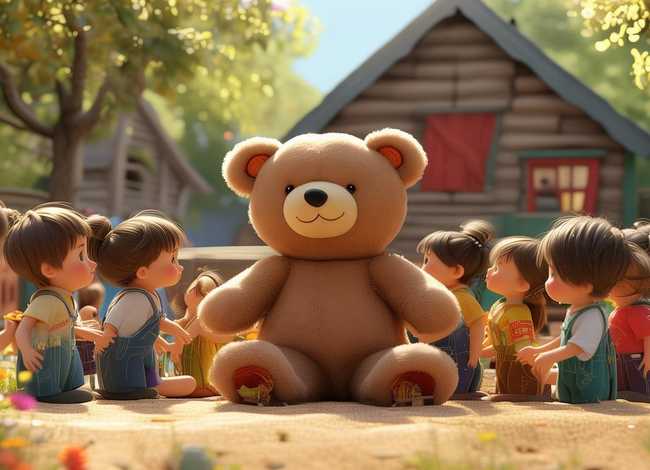 熊的故事幼儿园；关于熊的幼儿园故事