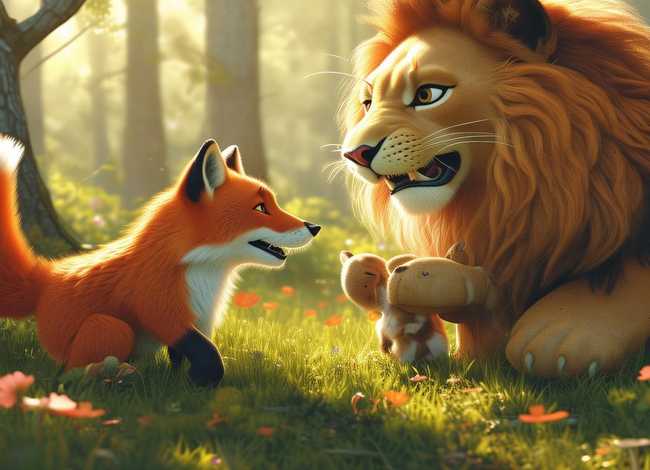 动物童话故事具有相反特点300字；动物反特征童话作文300