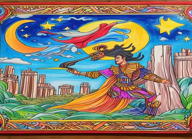 历史神话手抄报 - 历史神话手抄报初一