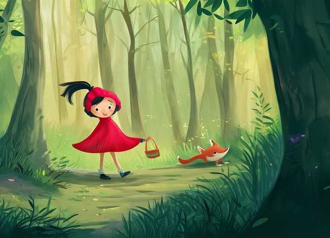 儿童故事小红帽的故事视频，幼儿故事小红帽的故事视频