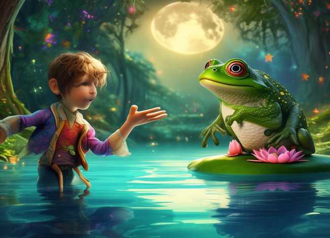 儿童故事青蛙王子童话故事；儿童童话故事青蛙王子动画视频