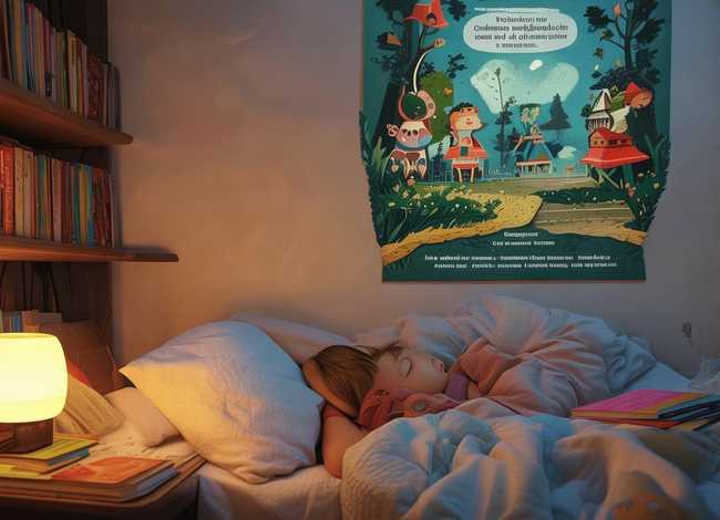 英语小故事儿童睡前故事 - 少儿睡前英语小故事带翻译