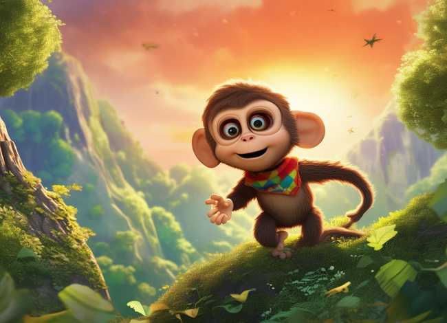 儿童睡前故事猴子上山 幼儿睡前故事视频大全小猴子下山