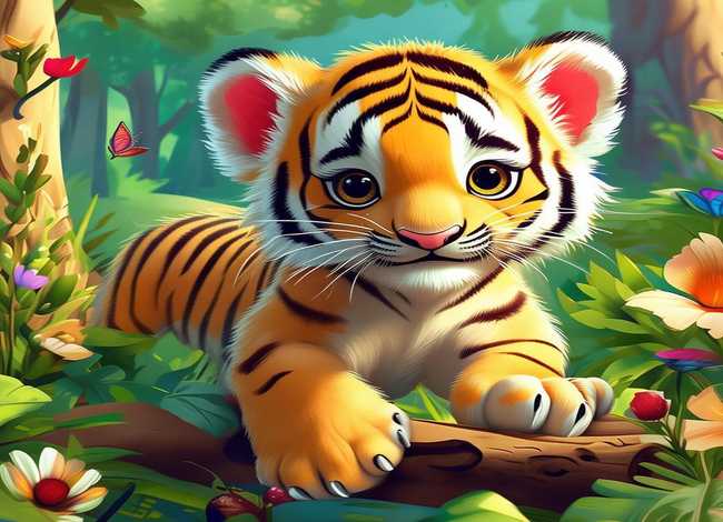 儿童小老虎故事3-6岁完整版、老虎幼儿故事大全文字版