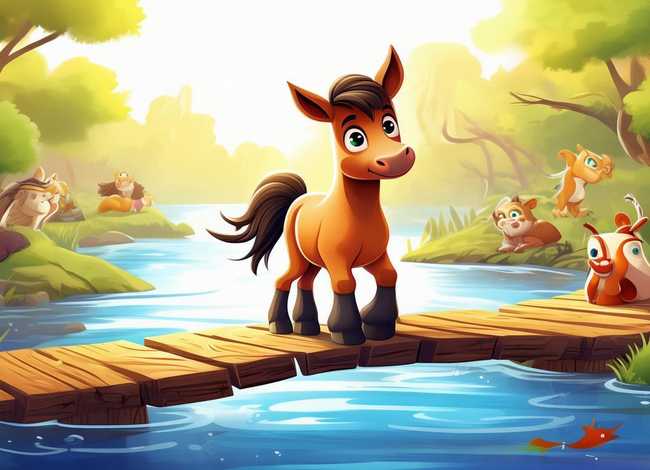 儿童故事小马过河绘本（幼儿故事绘本小马过河）
