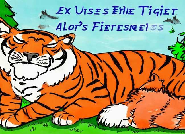 寓言故事狐假虎威手抄报 - 寓言故事狐假虎威手抄报简单