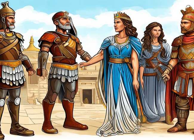 历史神话手抄报图片大全集；历史神话手抄报图片大全集四年级