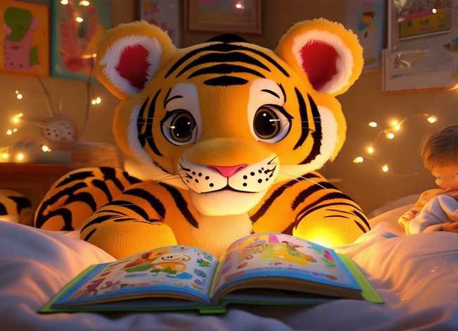 老虎儿童故事睡前完整故事、老虎故事视频 宝宝睡前故事
