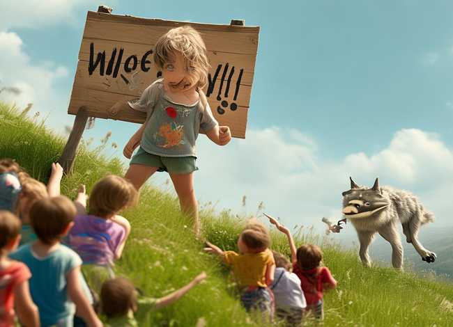 狼来了的故事儿童版 - 少儿故事狼来了的故事