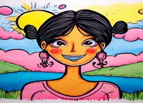 儿童图画女生 - 儿童女生画画图片又简单又漂亮