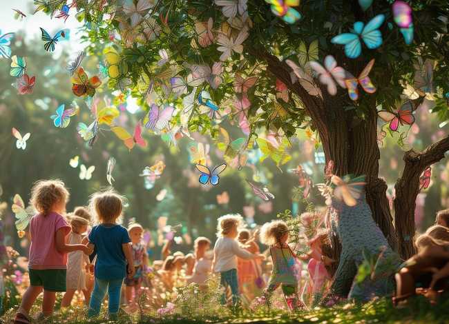 蝴蝶故事儿童 - 幼儿蝴蝶故事