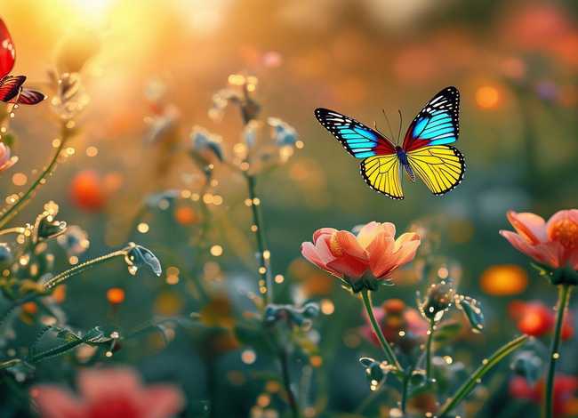 三只蝴蝶故事简单（三只蝴蝶故事简单易懂）