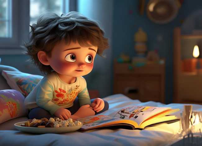 吃的睡前故事（睡前吃零食的小故事）