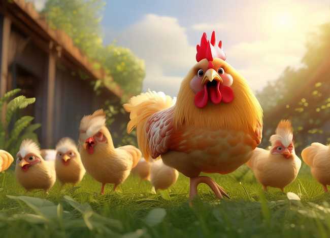 公鸡小故事、关于小公鸡的故事