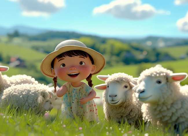 儿童故事放羊的故事（小孩放羊的故事视频）